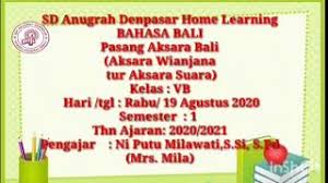 We did not find results for: Materi Bahasa Bali Kelas 5 Sd