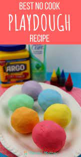 Easiest Playdough Without Cream Of Tartar 3 Simple Ingredients Homemade Playdough Recipe Sensory Dough Playdough Recipe