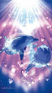 Pin By Corrita On Dolphin Wallpaper Cute Animal Drawings Dolphin Art Cute Fantasy Creatures