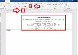 Kop (kepala surat) pada kop atau kepala surat, berikanlah informasi mengenai bagian instansi yang terlibat termasuk juga nama instansi atau lembaga tersebut. Cara Membuat Kop Surat Resmi Di Word Dengan Rapi Jalantikus