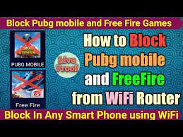 How To Block Pubg Mobile And Free Fire Game Youtube