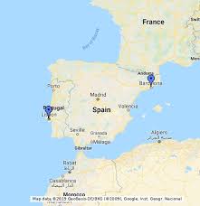 Como espanha está representada nas várias instituições europeias, com quanto contribui e quanto recebe do orçamento europeu, o seu sistema político e dados sobre o comércio. Portugal Espanha Google My Maps