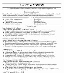 Lead Intake Clinician Resume Example Company Name Denver Colorado