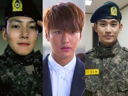 Lee min ho at nonsan south korea army military training. The Big Three Ji Chang Wook Lee Min Ho Kim Soo Hyun