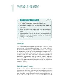 The same changes that led to huge improvements in fields like business or the sciences have also made treating patients easier and more effective. 1 What Is Health