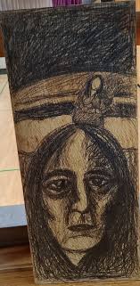 Trondheimsfjord. St John's Eve 1909, I think. The man holding the violin is  my grandfather, the woman