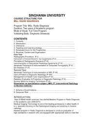 Syllabus Of Paramedical Courses Pdf Pdf Ct Scan Radiography