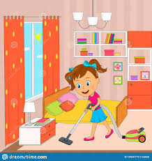 Find the perfect clean living room stock illustrations from getty images. Kid Cleaning Bedroom Clipart Novocom Top