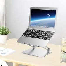 Der ständer ist sehr stabil und besteht aus drei teilen, somit ist. Laptop Stand Boyata Adjustable Laptop Riser With Slide Proof Silicone And Protective Hooks Boyata Official Website Best Selling Laptop Stand On Amazon