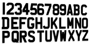 Gb car registration numberplate sign design. Number Plate Rules And Regulations Displaying Your Number Plate