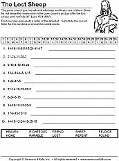 Free pattern and tutorial on how to sew sock sheep with 2 single socks. Parable Of The Lost Sheep Coloring Page Sermons4kids