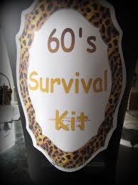 60th Birthday Ideas For Women A Week To Plan A Birthday Party 60th Birthday Party Birthday Survival Kit Birthday Party Gift