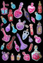 Witchcraft Witches Potions Poster By Stilleskygger Witch Art Bottle Drawing Witch Drawing