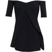 Stella Mccartney Off Shoulder Top Black Short Sleeve Tops Black Off Shoulder Top Off Shoulder Tops