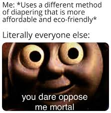 Why Do People Lose Their Minds When You Mention Cloth Is It The Sustainability The Affordable Price Tag Or Maybe Stupid Funny Memes Funny Memes Stupid Memes