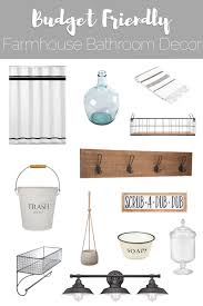 Farmhouse decor target is just about the image we ascertained on the internet from reliable creativity. Budget Friendly Farmhouse Bathroom Decor Free Printable R R At Home