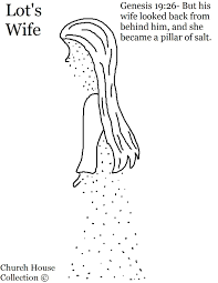 Lot S Wife Turned Into A Pillar Of Salt Coloring Pages Sunday School Lessons Lot S Wife Kids Sunday School Lessons