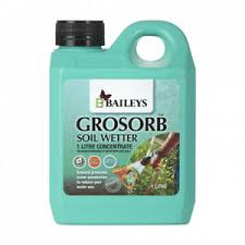 This helps to reduce wasteful runoff and pooling. Grosorb Soil Wetting Agent Concentrate 1l Baileys Soil Wetter Garden Lawn 9312050621137 Ebay
