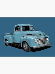 Image result for Alpine Blue 1950 Ford Truck