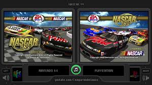 Download nascar 99 rom for nintendo 64(n64) and play nascar 99 video game on your pc, mac, android or ios device! Nascar 99 Nintendo 64 Vs Playstation Side By Side Comparison Vc Decide Video Dailymotion
