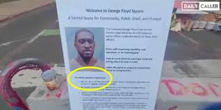 Crowder goes myth busters and has his producers kneel on his neck for nine minutes just to see what happens.want to watch the full show every day? Rules For White People Posted At Barricaded Entrance Of George Floyd Square In Minneapolis The Sacred Space Where He Died Theblaze