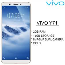 Vivo Y71 (Gold) 2GB RAM, 16GB Storage