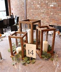 Simple Diy Wooden Lanterns The Home Depot Blog Cheap Wedding Table Centerpieces Wedding Floral Centerpieces Wooden Lanterns