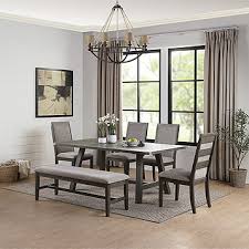 Whether you want a timeless classic made for the. Fingerhut Venetian Worldwide Easton 6 Pc Dining Table Set With Bench