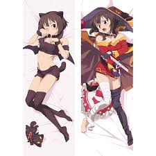 Konosuba Dakimakura Cover Yunyun Konosuba Eris Megumin Pillowcase Cartoon  Anime Moegirls Hugging Body Pillow Cover Cushion | Lazada PH