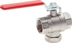 G 2 inch Integrated Strainer 2-Way Brass Ball Valve | Tameson