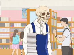 Skull-face Bookseller Honda is a hilarious anime looking into retail life -  Polygon