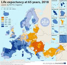 Life expectancy at birth indicates the number of years a newborn infant would live if prevailing patterns of mortality at the time of its birth were to stay the same throughout its life. Life Expectancy Across Eu Regions Products Eurostat News Eurostat