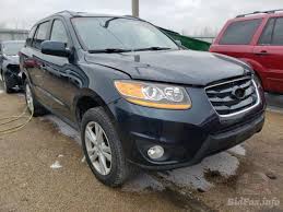Hyundai santa fe iii grand. Hyundai Santa Fe Se 2010 Blue 3 5l 6 Vin 5nmsh4ag1ah345110 Free Car History
