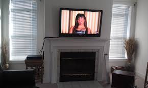 Unfortunately this does not work on brick or cement walls. Tv Mount Design Ideas Over Fireplace Galleries Fireplace Ideas