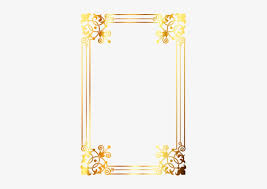 In this tutorial i show you how to create brushes and how to draw with brushes by using a pen. Wallpaper Golden Border Design Free Transparent Png Download Pngkey