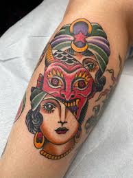 girl devil by andrew shelton from depiction tattoo, arlington tx :  r/traditionaltattoos