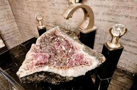 Geodes Nature S Rockin Designs Patterns The Chroma Home Eclectic Bathroom Design Home Deco
