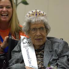 Eleanor Lenehan waited more than a century to become a queen. Her radiant  smile