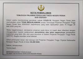 Bagaimana cara mendapatkan pinjaman dana pendidikan online? Unit Pinjaman Pengajian Tinggi Perak Home Facebook