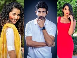 Get full information of fast bowler jasprit bumrah was one of the three players retained by mumbai indians franchise. Anupama Parameswaran Or Sanjana Ganesan Who Is Jasprit Bumrah Bride Tollywood