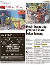Tapi ya itu…satria borosnya itu lho lumayan nampol. Bekas Mekanik Reka Mesin Bakar Lemang Berpusing Klik