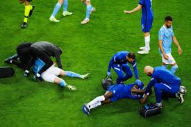 The belgian suffered an ankle injury and. Rudiger Apologises To De Bruyne For Breaking Two Facial Bones