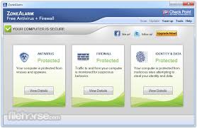 By detecting and preventing intrusions, zonealarm free firewall keeps your pc free from viruses that slow down performance, and spyware that steals your personal. Zonealarm Free Antivirus Download 2021 Latest For Windows 10 8 7