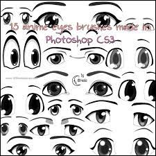 Anime Eyes | Free Brushes For Photoshop Cs5 | Cartoon Eyes, Anime Eyes, Happy  Cartoon