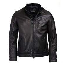 Barbour International Marlon Mens Leather Jacket Mens From Cho Fashion And Lifestyle Uk