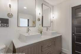 Light sconces for bathroom vanity. Color Tall Snug Sconce