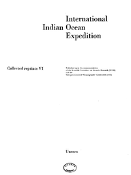 International Indian Ocean Expedition Collected Reprints Vi Unesco Digital Library