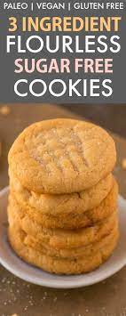 10 top sugar free cookies i love cookies. 3 Ingredient Keto Sugar Free Flourless Cookies Paleo Vegan Low Carb The Big Man S World