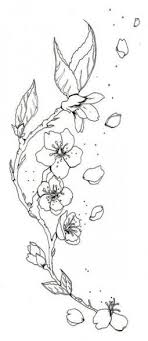 22 Trendy Flowers Tattoo Sketch Cherry Blossoms Cherry Blossom Tattoo Meaning Blossom Tattoo Cherry Blossom Tattoo