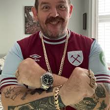 Thank you so much to @westham for sending me a nice new shirt, all ready  for the new season. I love it!!! COYI!!! (You can even see my West Ham  tattoo!) ⚒️⚒️⚒️❤️❤️❤️